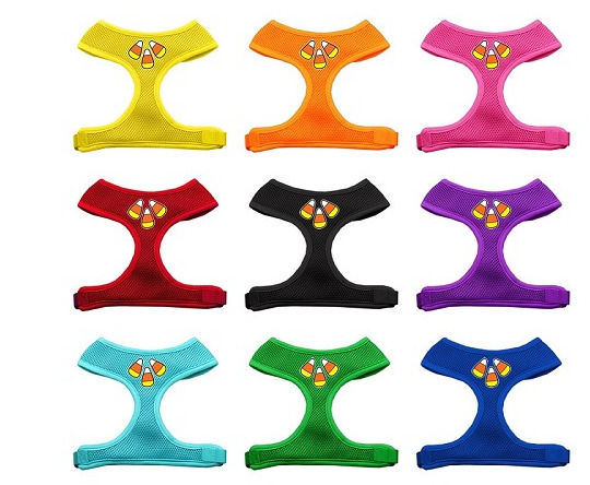 Candy Corn Halloween Dog Harnesses