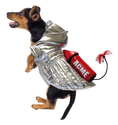 ACME Space Rocket Dog Costume