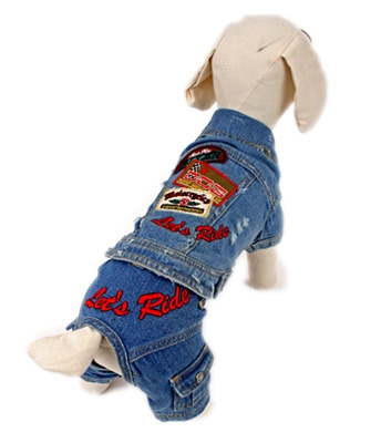 Biker Dude Dog Costume
