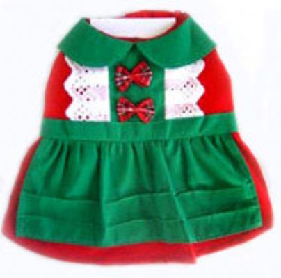 Christmas Dog Maid  Dog Costume
