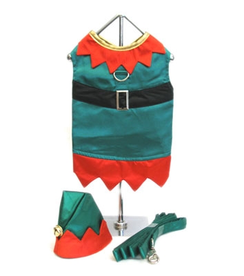 Elf Boy Dog Costume