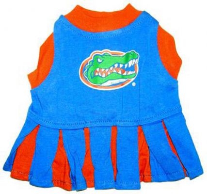 Florida Gators Cheerleader Dog Costume