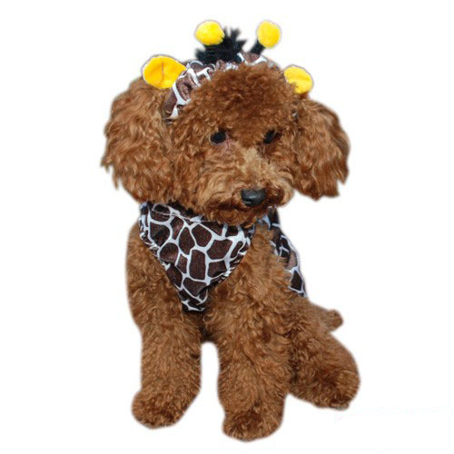 Giraffe Halloween Dog Costume