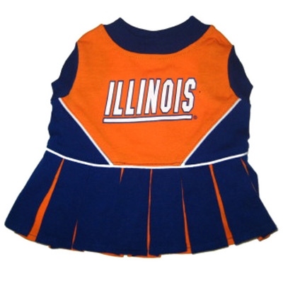 Illinois Dog Cheerleader Costume