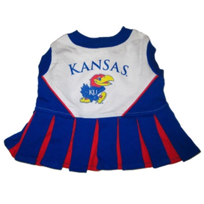 Kansas Jayhawks Dog Cheerleader Costume