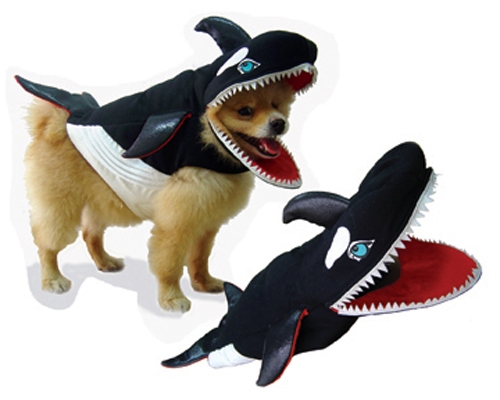 Sham-Doo Killer Whale Dog Costume