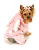 Pink Easter Bunny Dog Costume