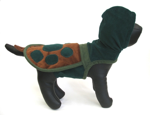 Turtle Hoodie Dog Costume